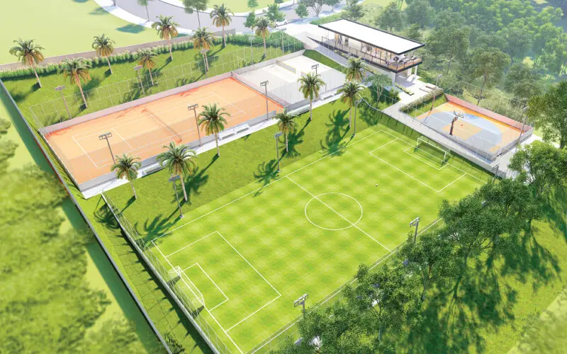 Arena esportiva do Residencial Villa Harmonia
